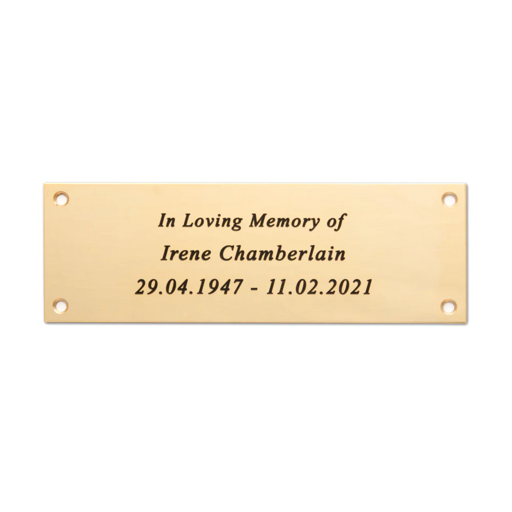 Bench Plaque