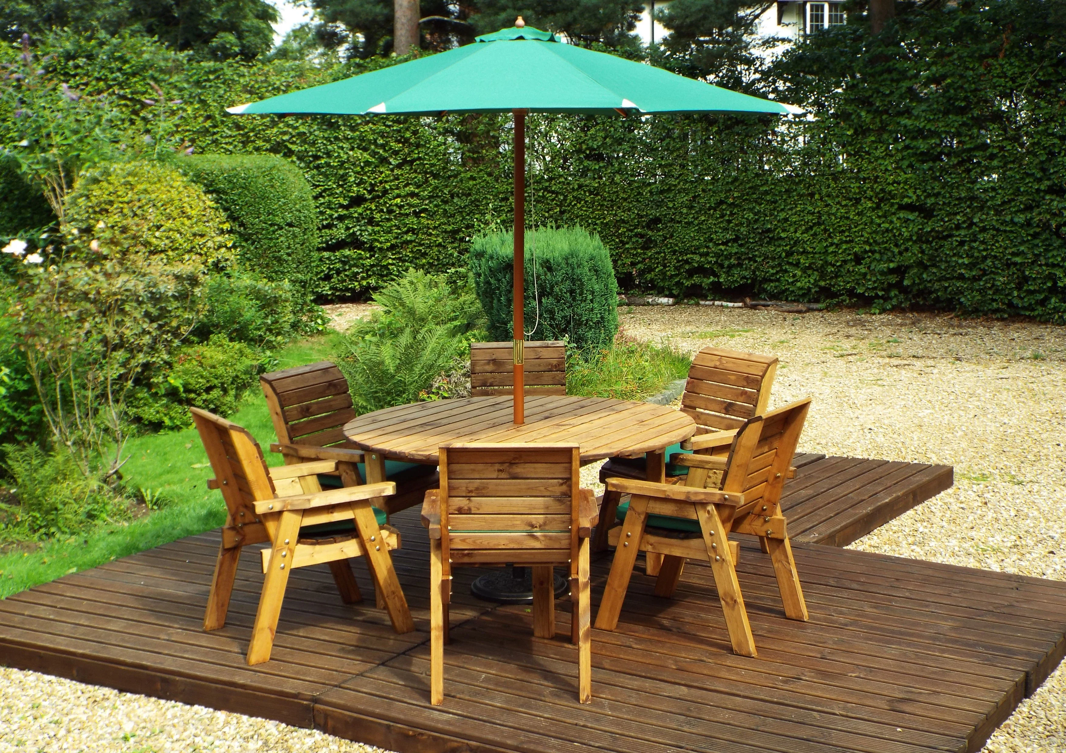 HB10 - Six Seater Circular Table Set - Image 6