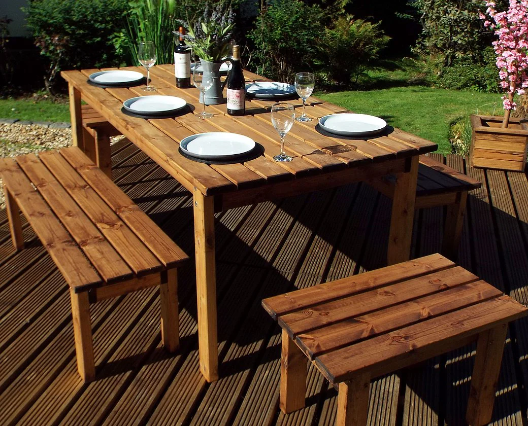 HB111 - Eight Seater Table Set - Image 3