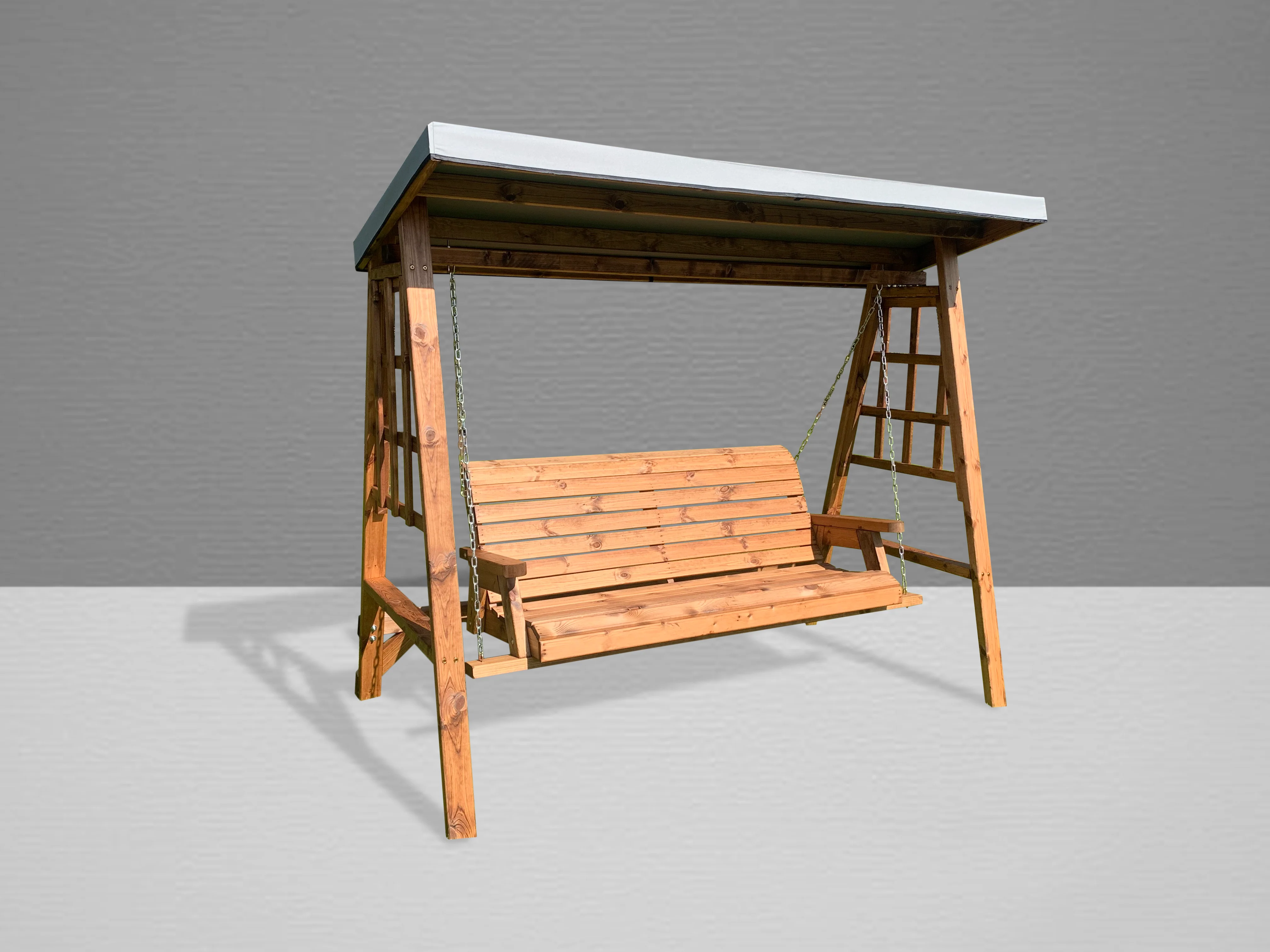 HB134GR - Dorset Three Seater Swing Grey - Image 6