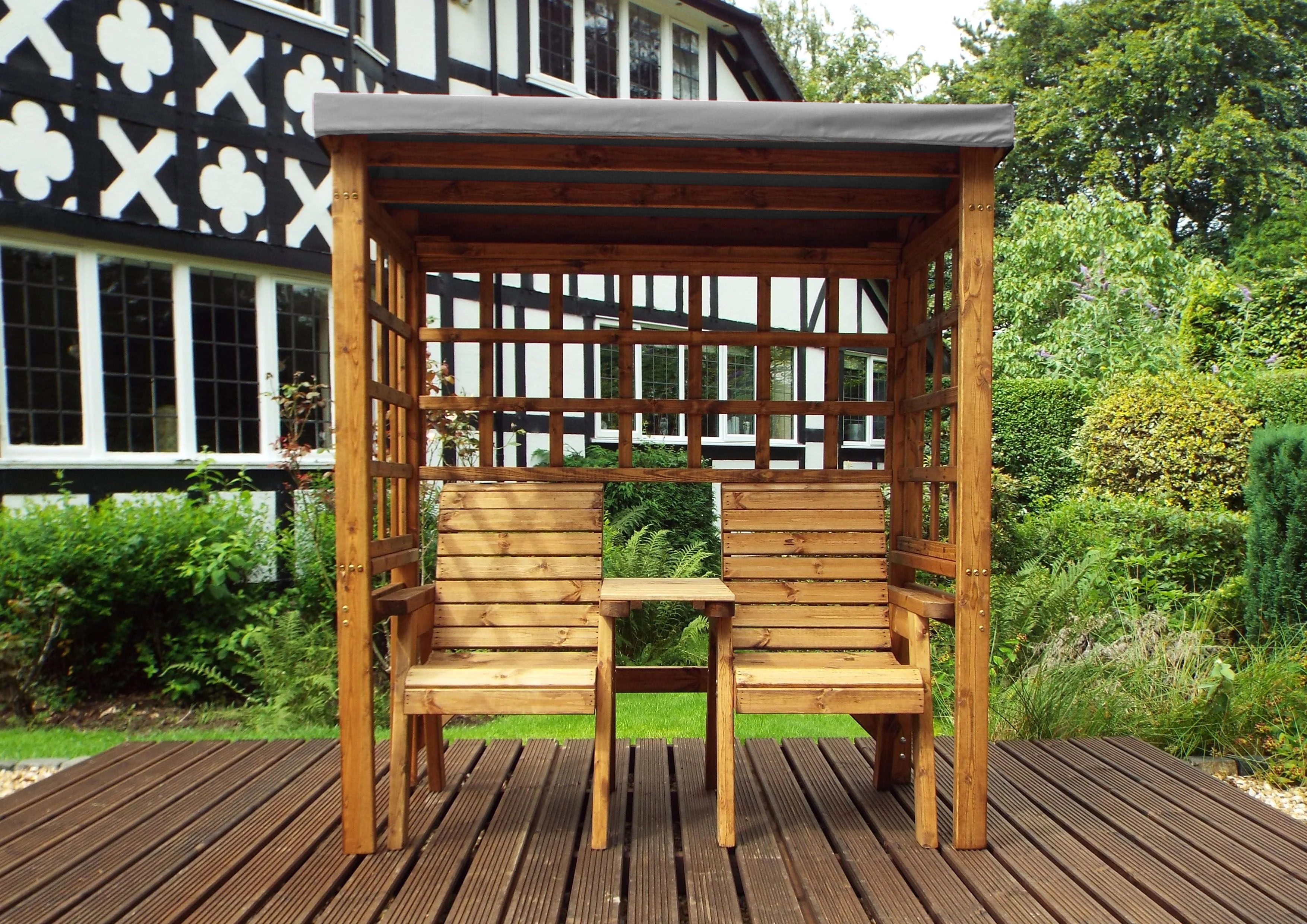 HB148GR - Henley Twin Arbour Grey - Image 3