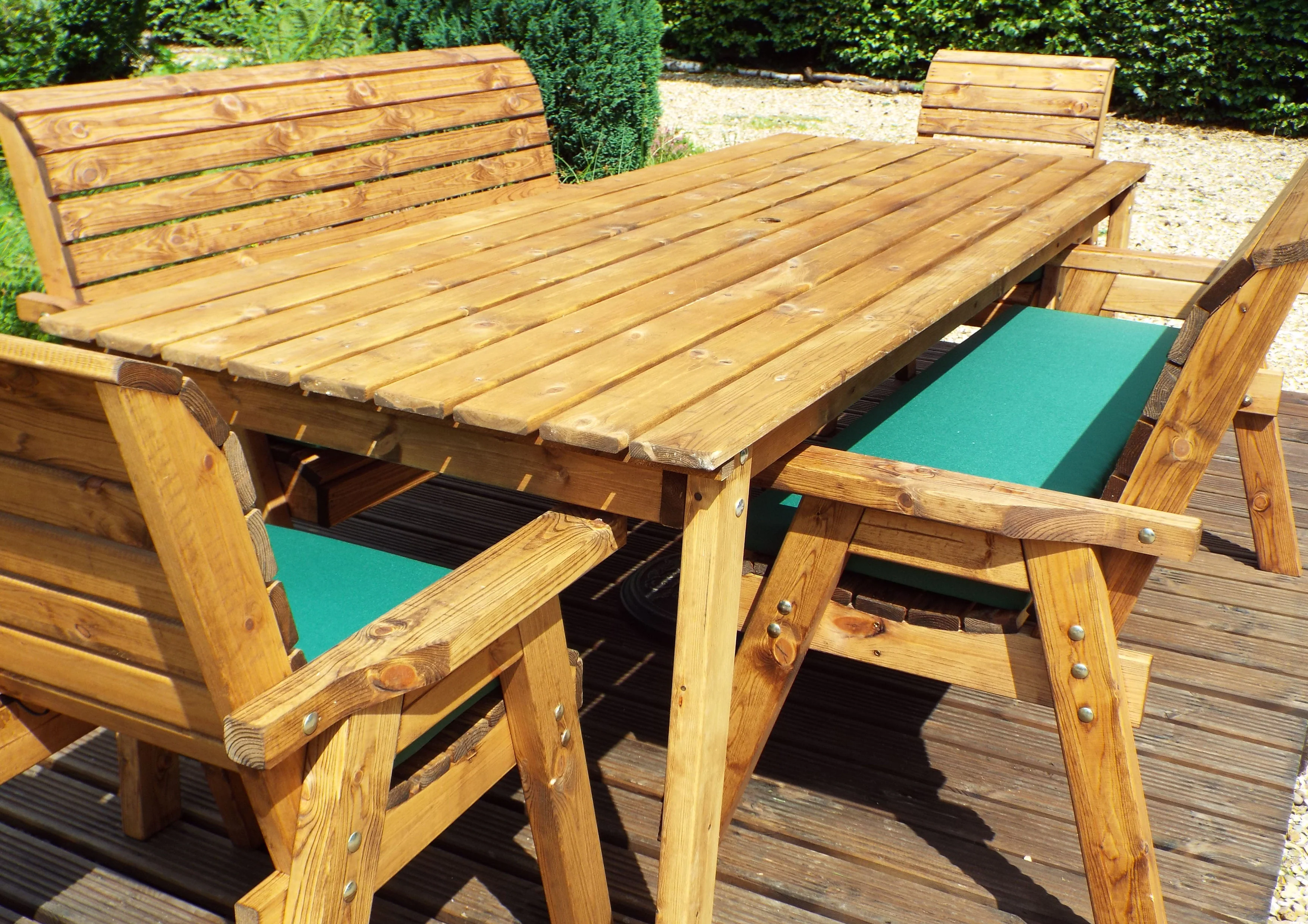 HB16 - Eight Seater Rectangular Table Set - Image 5