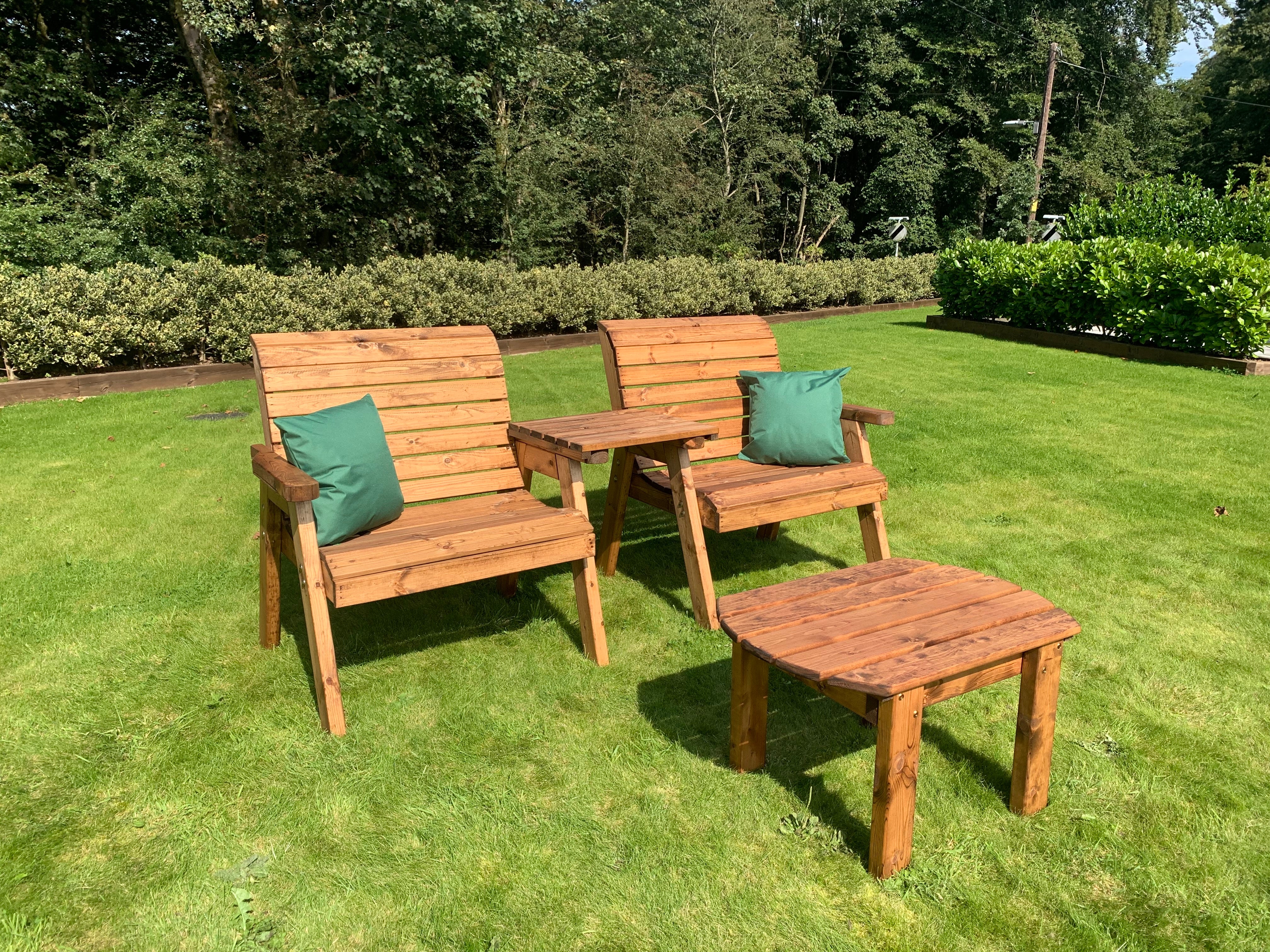 HB188 - Grand Twin Set Straight With Coffee Table