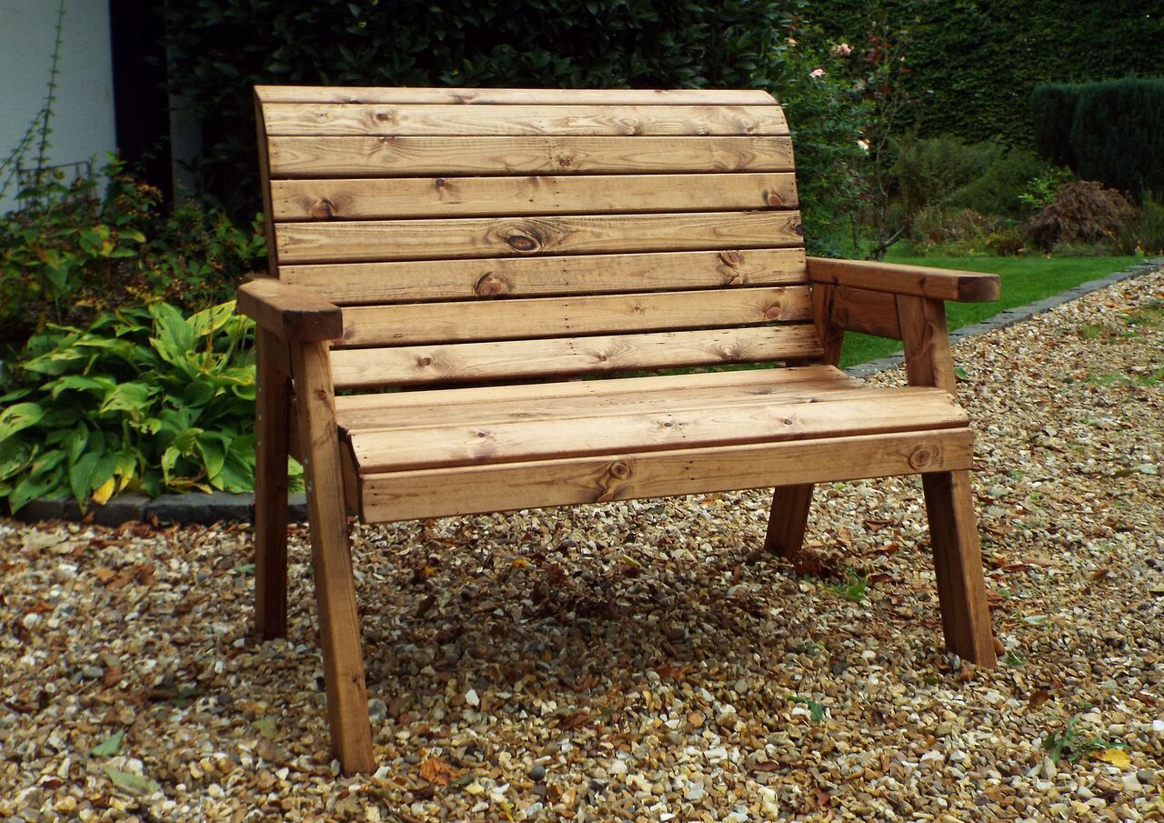HB19 - Traditional 2 Seater Bench - Image 4