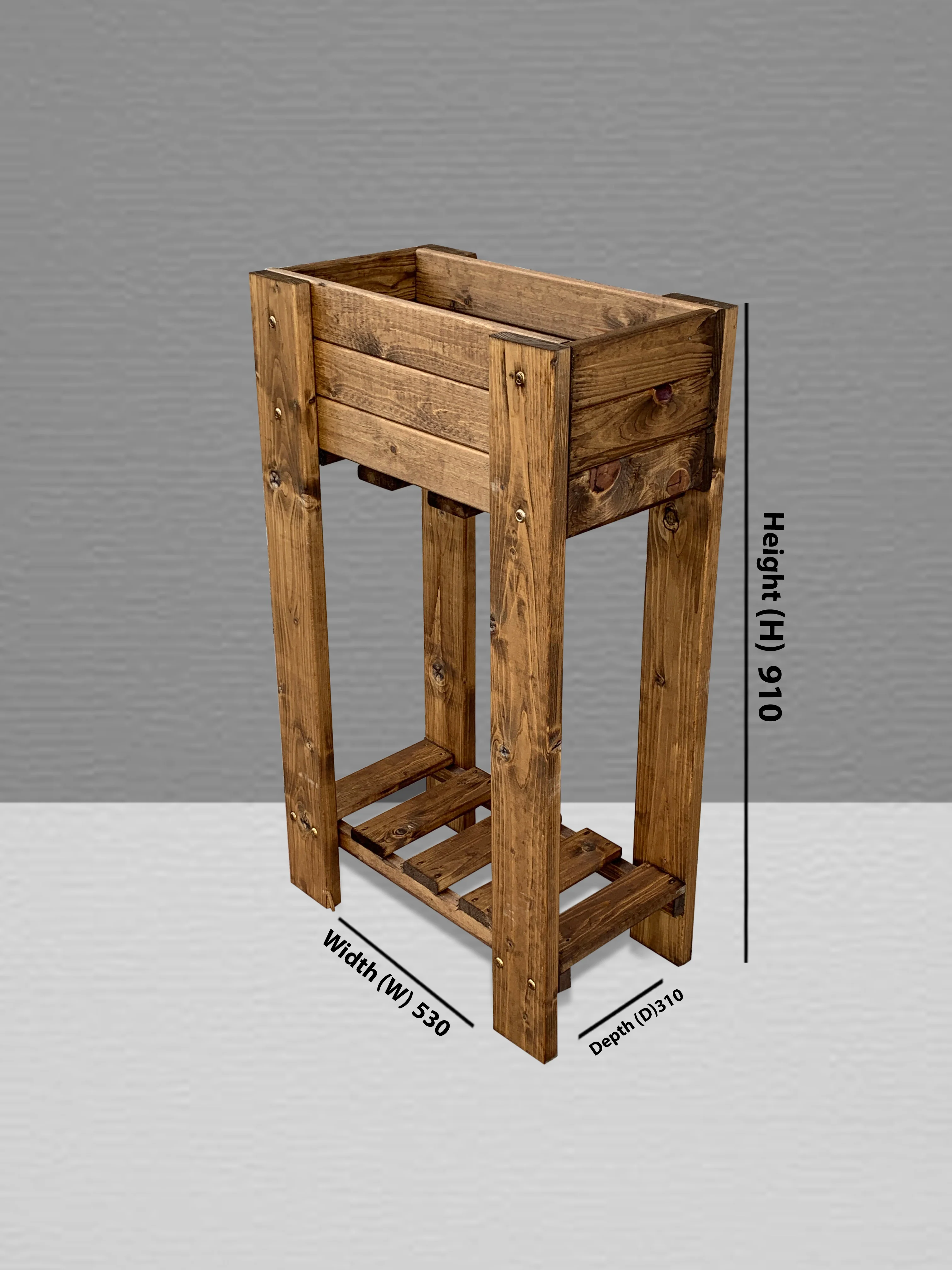 HB218 - Regular Chesterfield Raised Planting Trug - Image 5