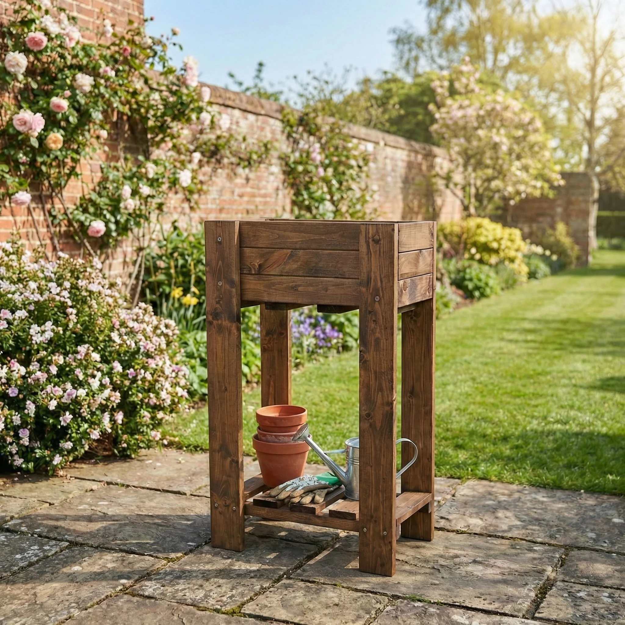HB218 - Regular Chesterfield Raised Planting Trug - Image 6