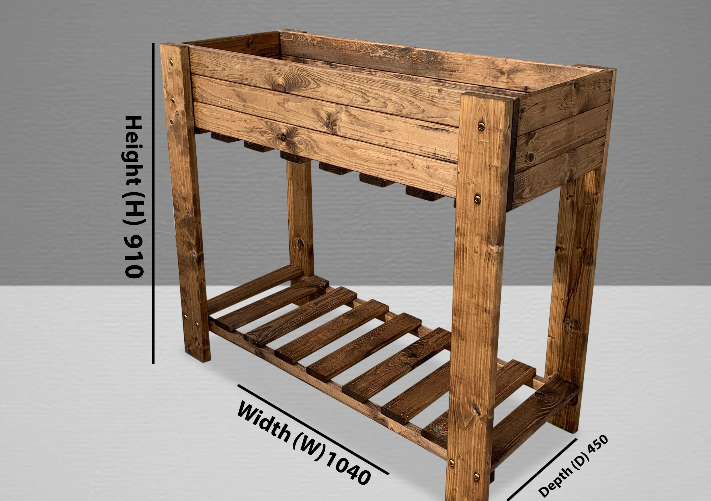 HB220 - Extra Large Chesterfield Raised Planting Trug - Image 4