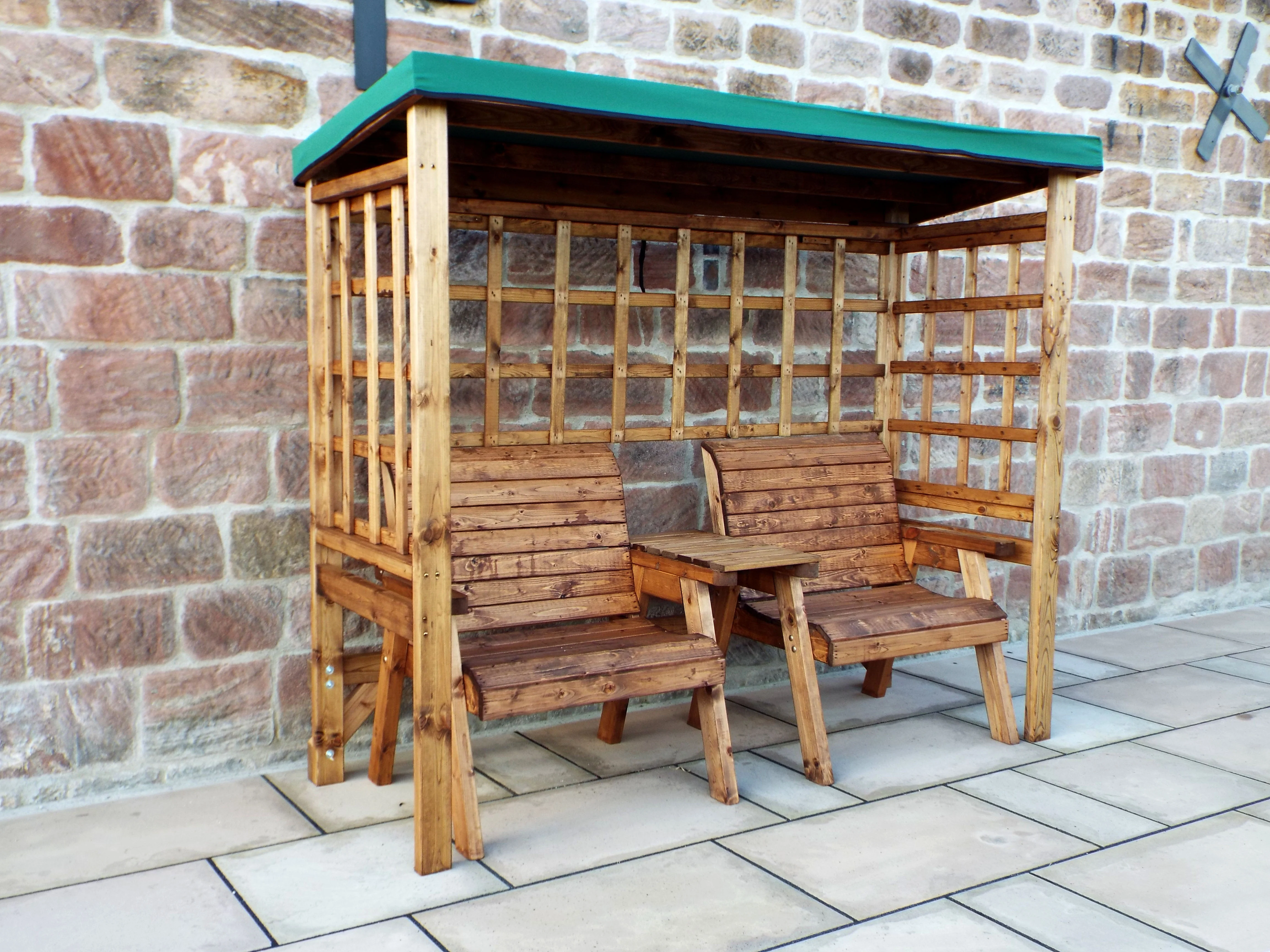 HB222G - Grand Henley Twin Arbour Green