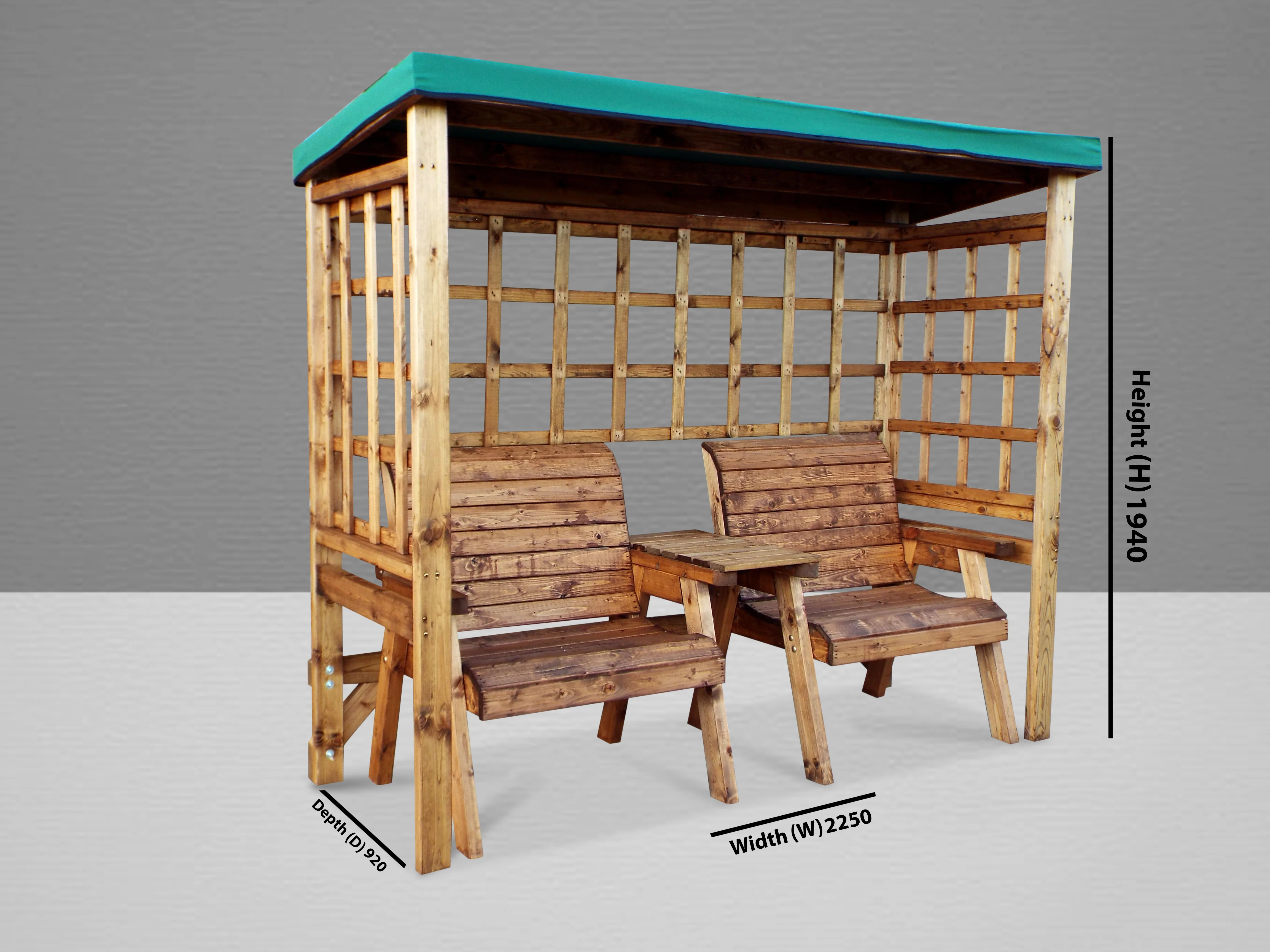 HB222G - Grand Henley Twin Arbour Green - Image 4
