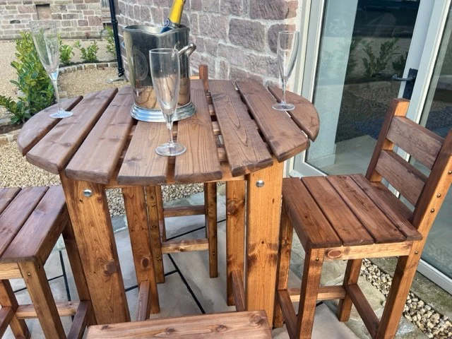 HB229 - Deluxe Alfresco Bar Set Four Seater - Image 5