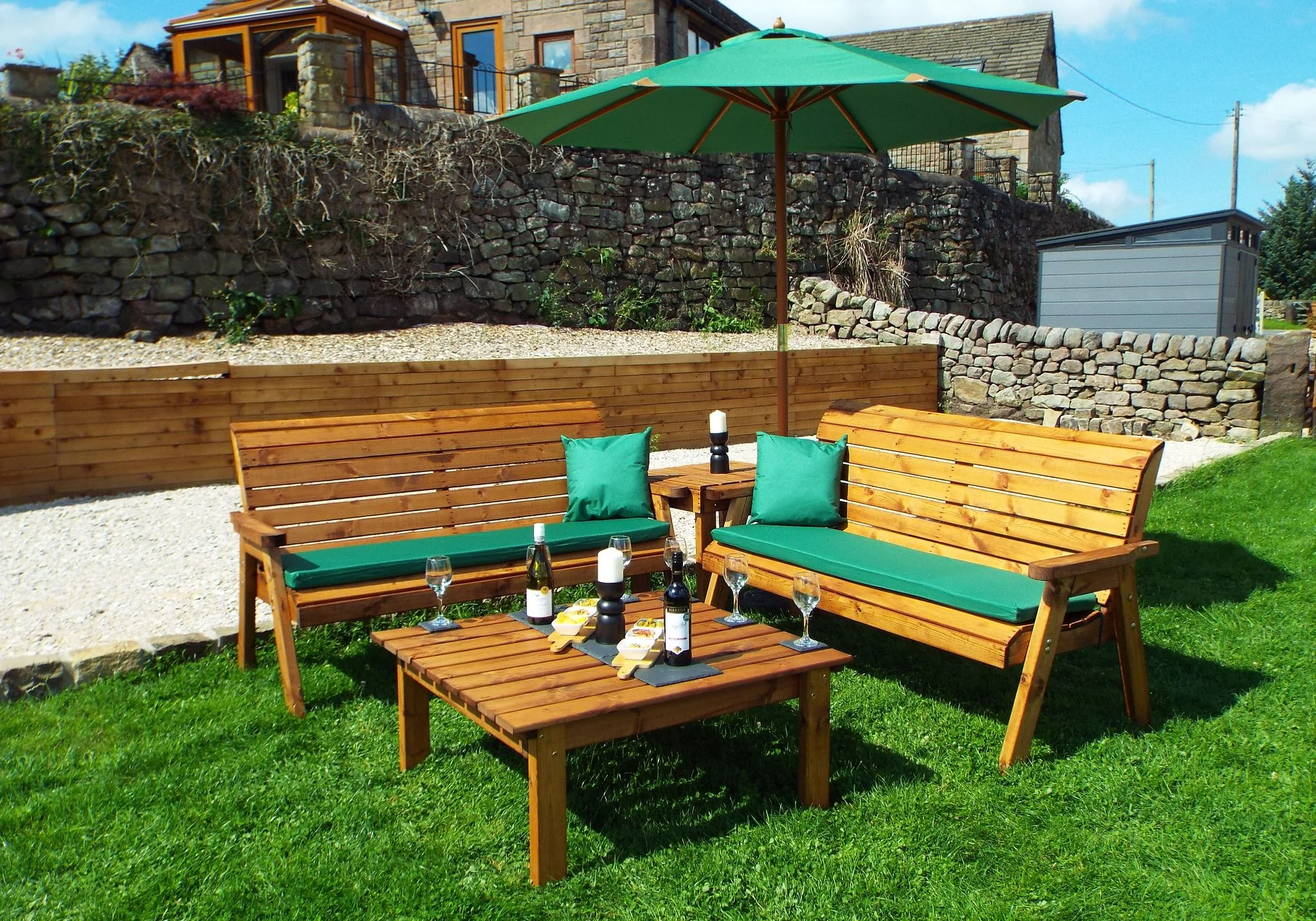 HB235 - Six Seater Balmoral Corner Set - Image 3