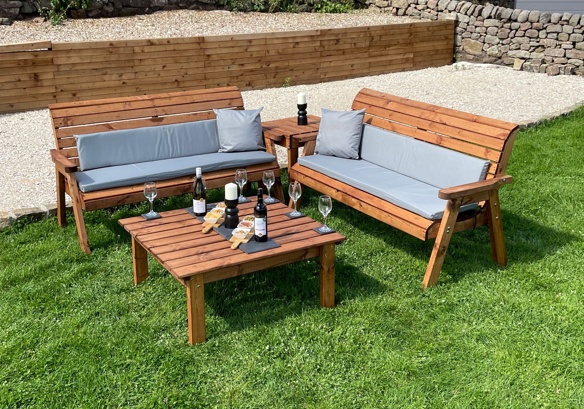 HB235 - Six Seater Balmoral Corner Set - Image 4