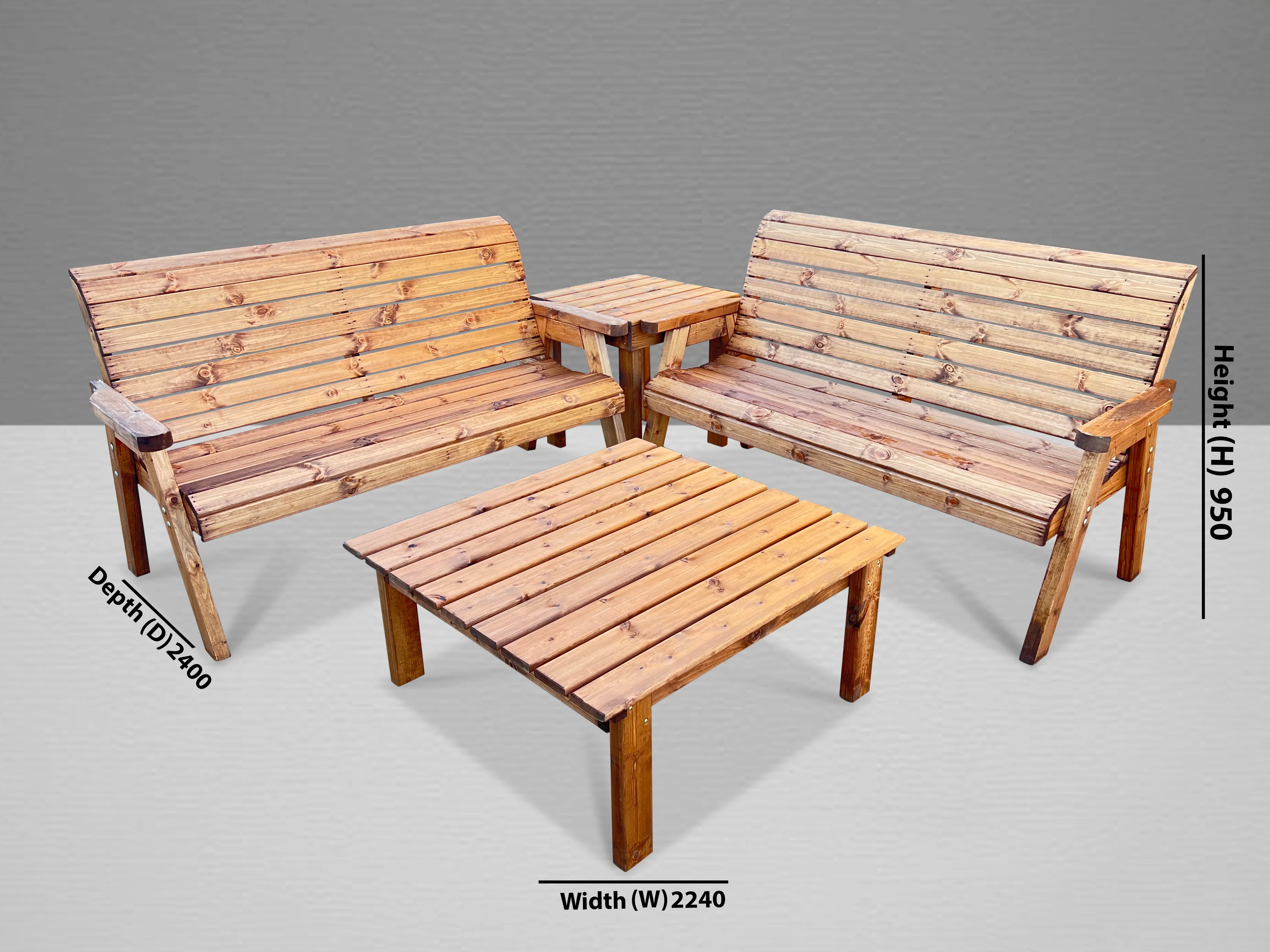 HB235 - Six Seater Balmoral Corner Set - Image 7
