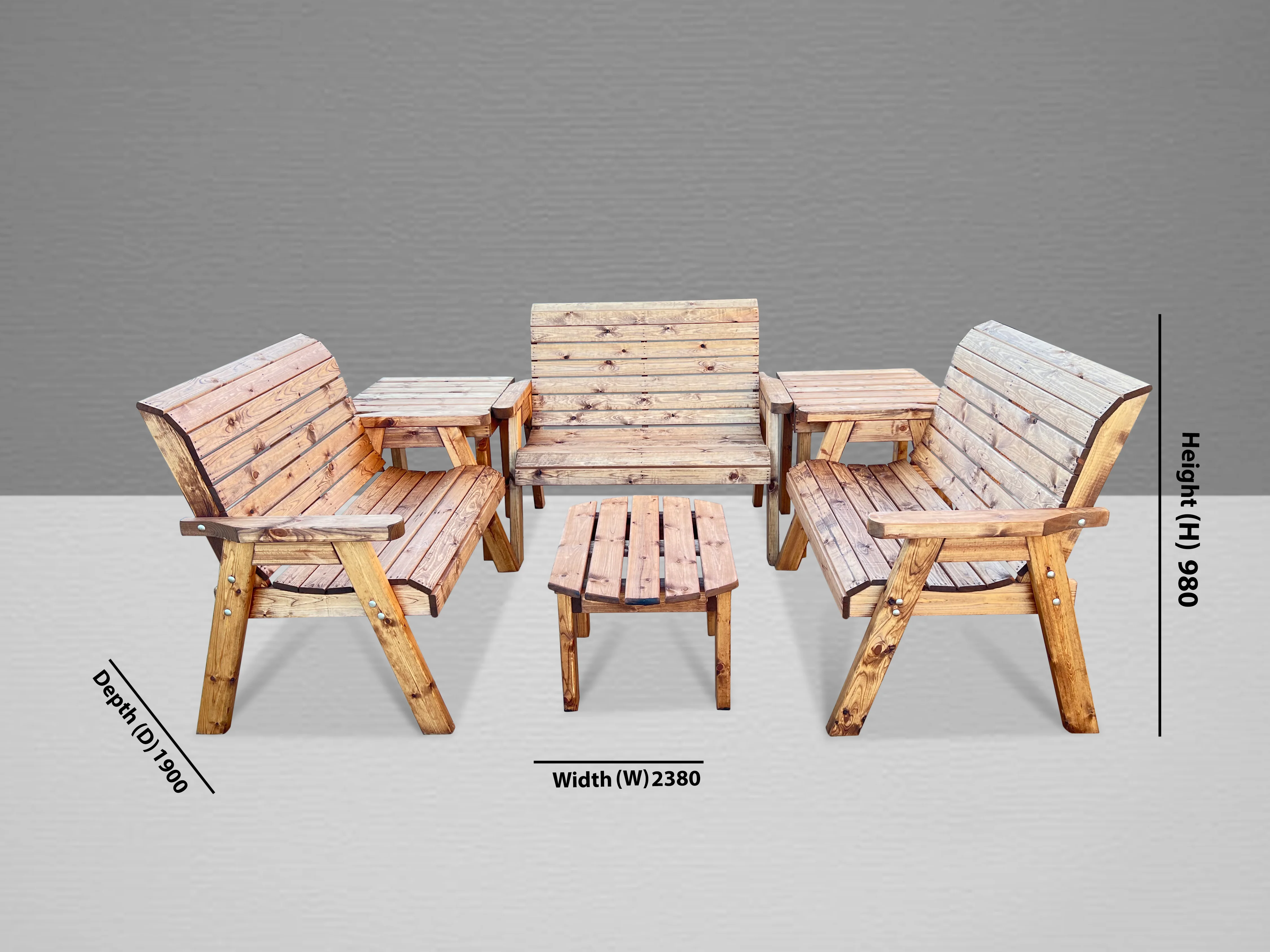 HB236 - Six Seater Balmoral Deluxe Set - Image 6