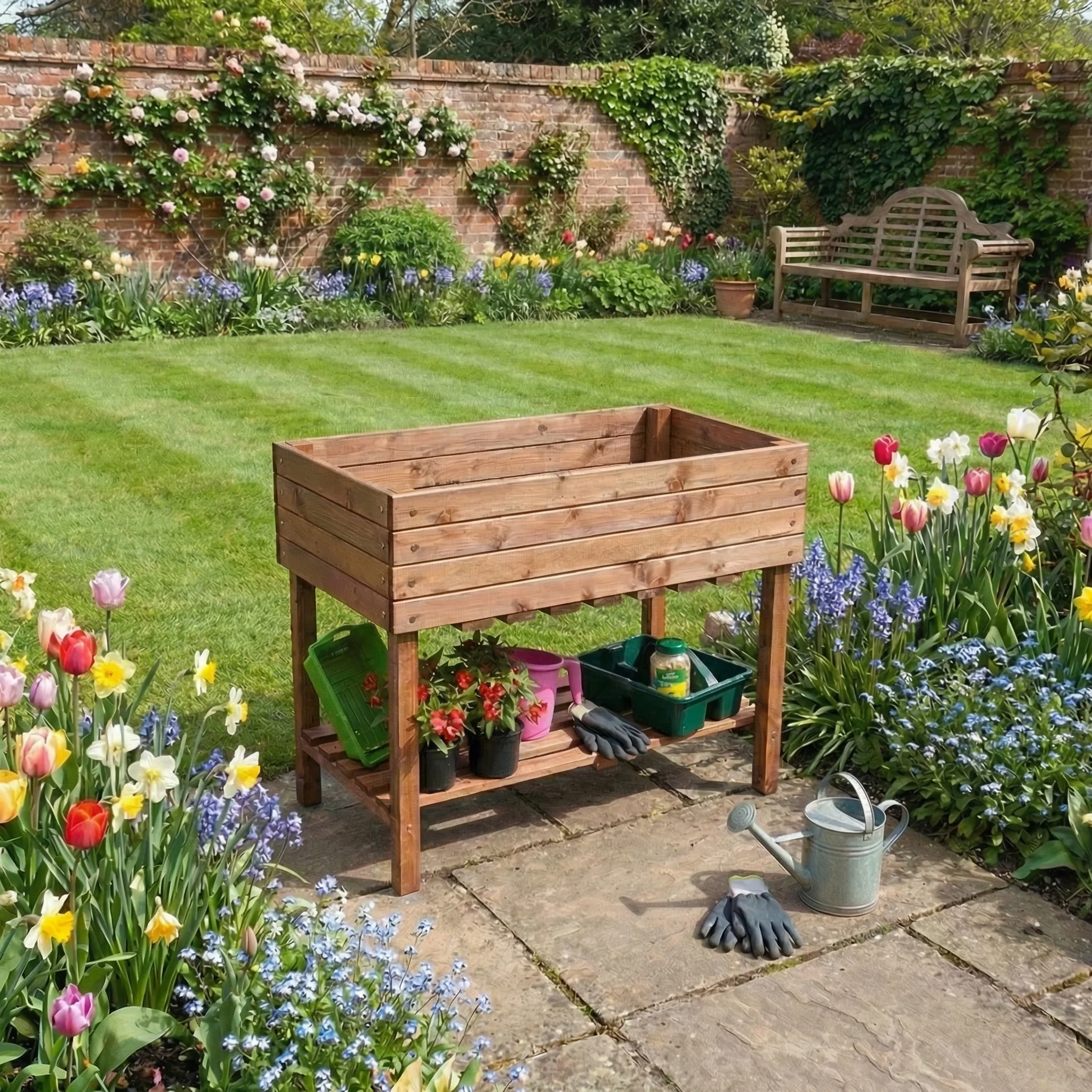 HB278 - The Peakes Large Veg Planter - Image 4