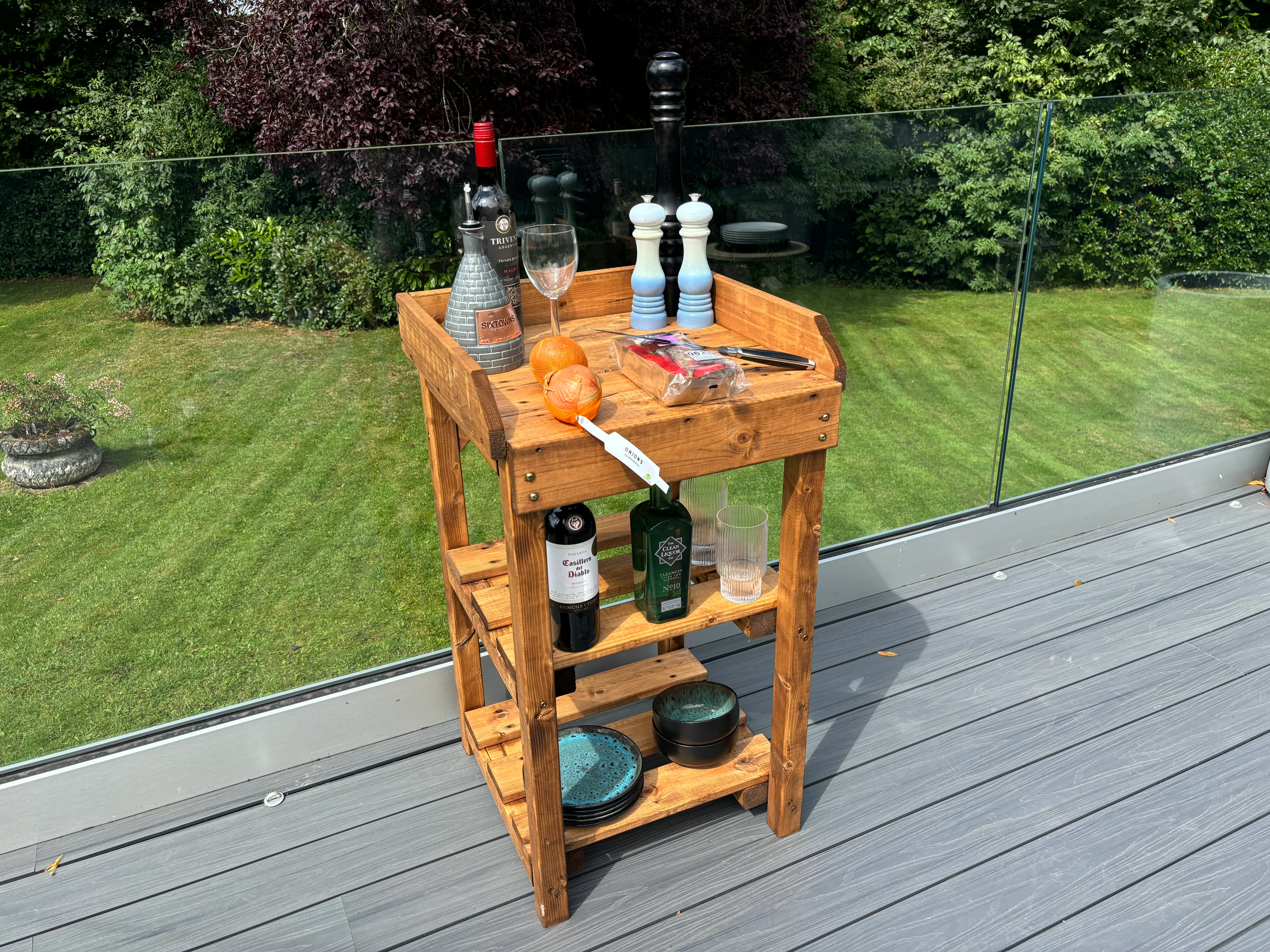 HB307 - Deluxe Davenport BBQ Table Regular - Image 4