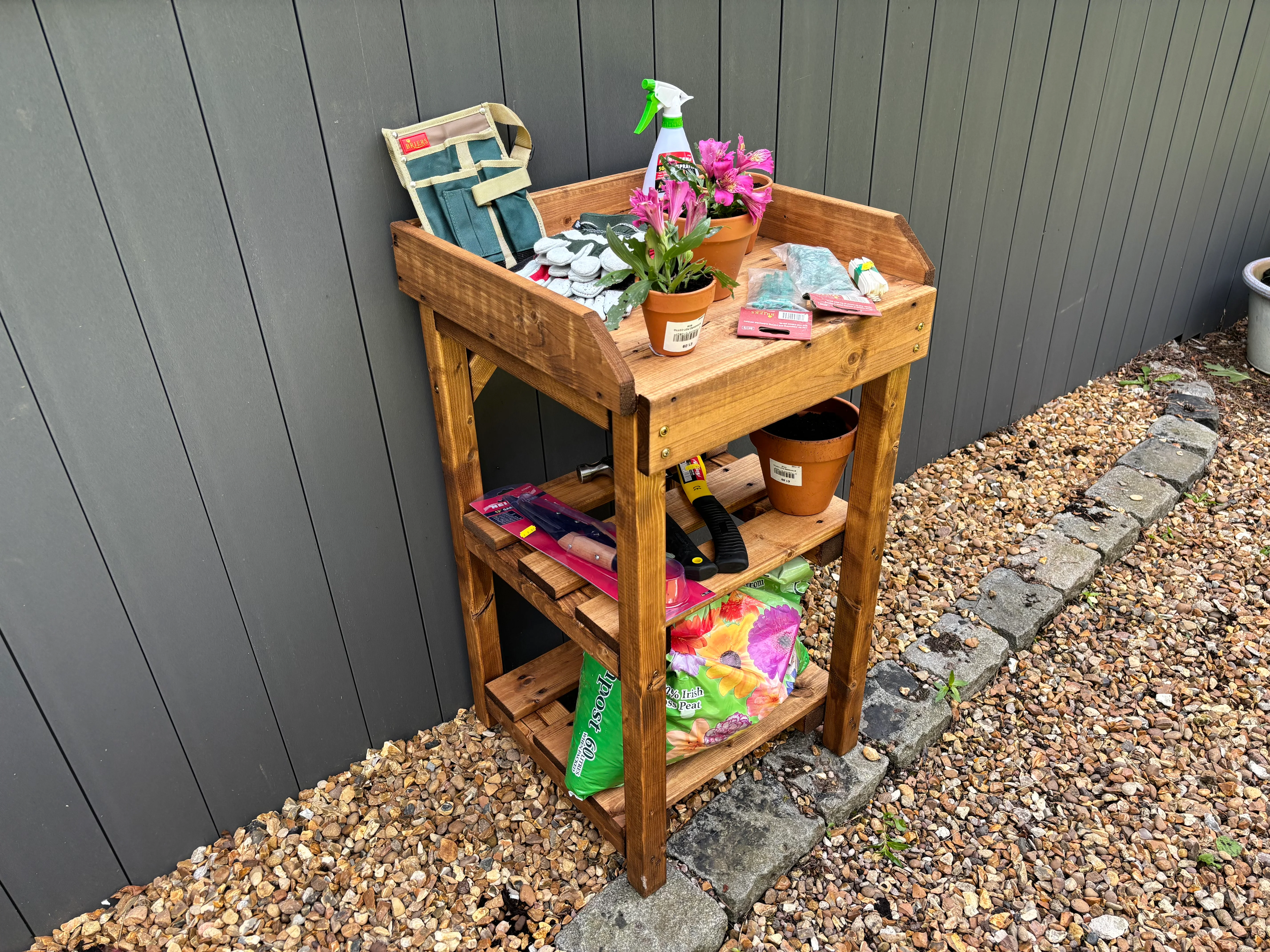 HB307 - Deluxe Davenport Utility Table Regular - Image 3