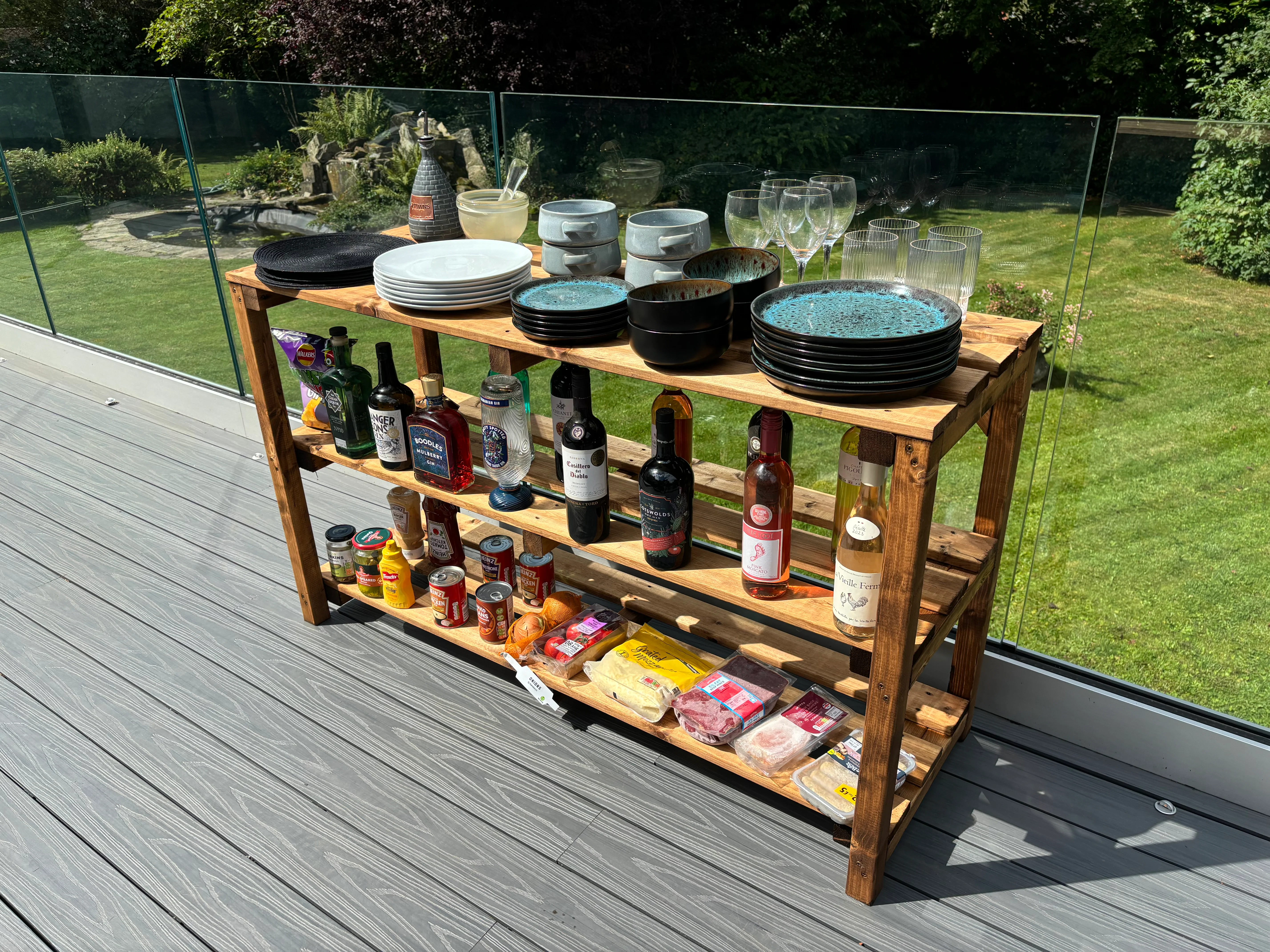 HB312 - Bramshall Multi Storage Table Extra Large - Image 3