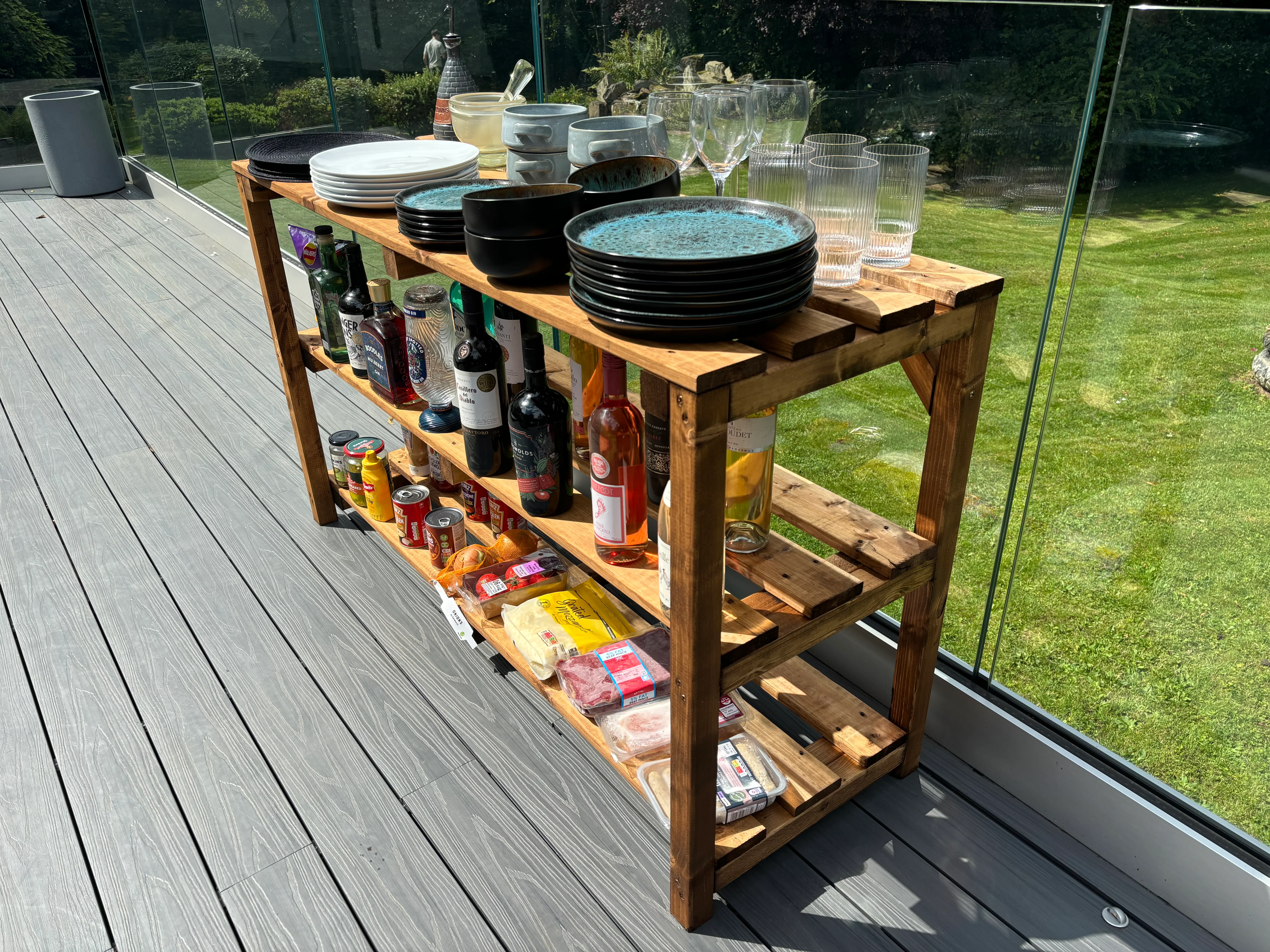 HB312 - Bramshall Multi Storage Table Extra Large - Image 6
