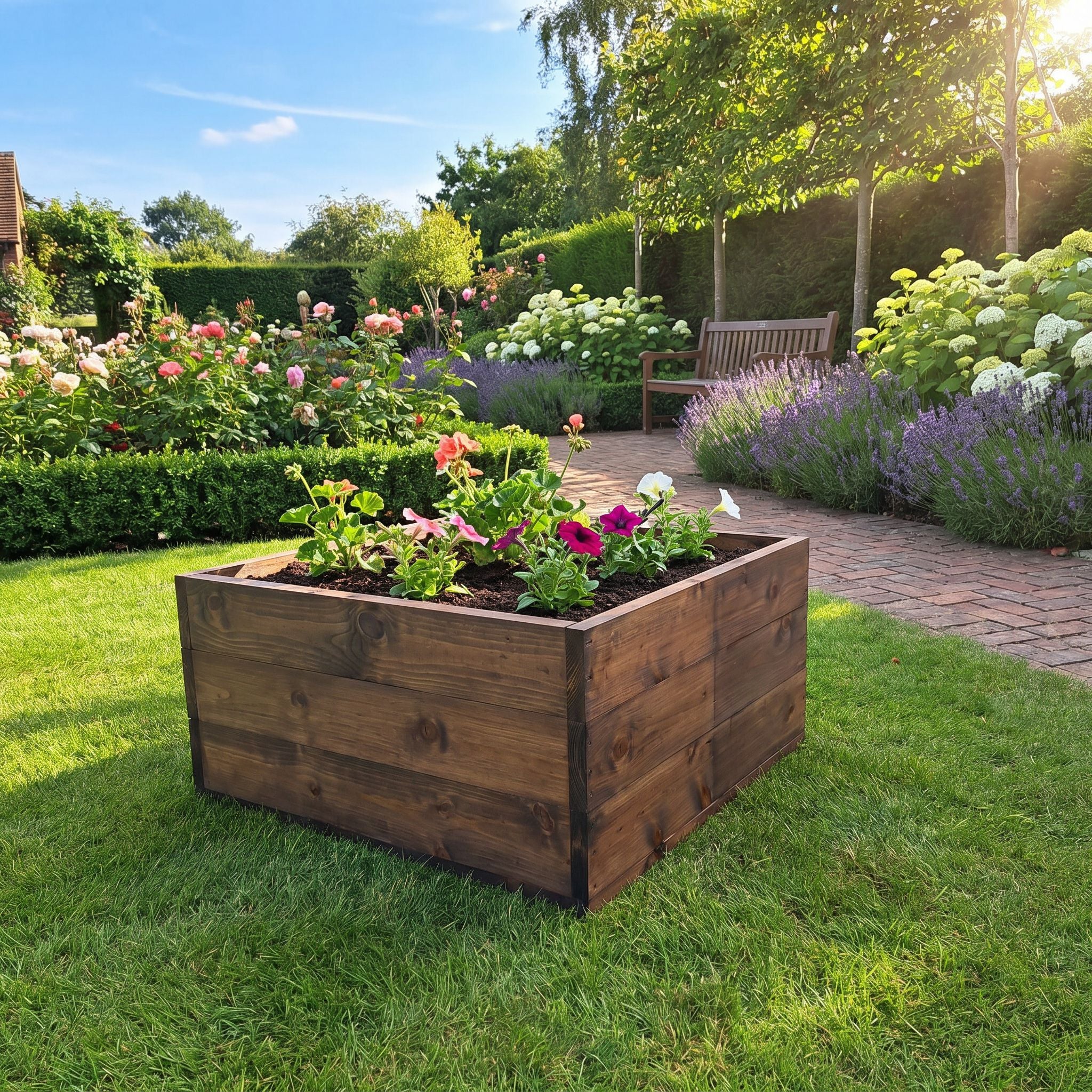 HB314 - Country Kitchen Large Raised Bed - Image 2
