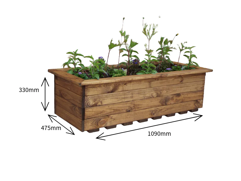 HB40 - Extra Large Wooden Trough - Image 5