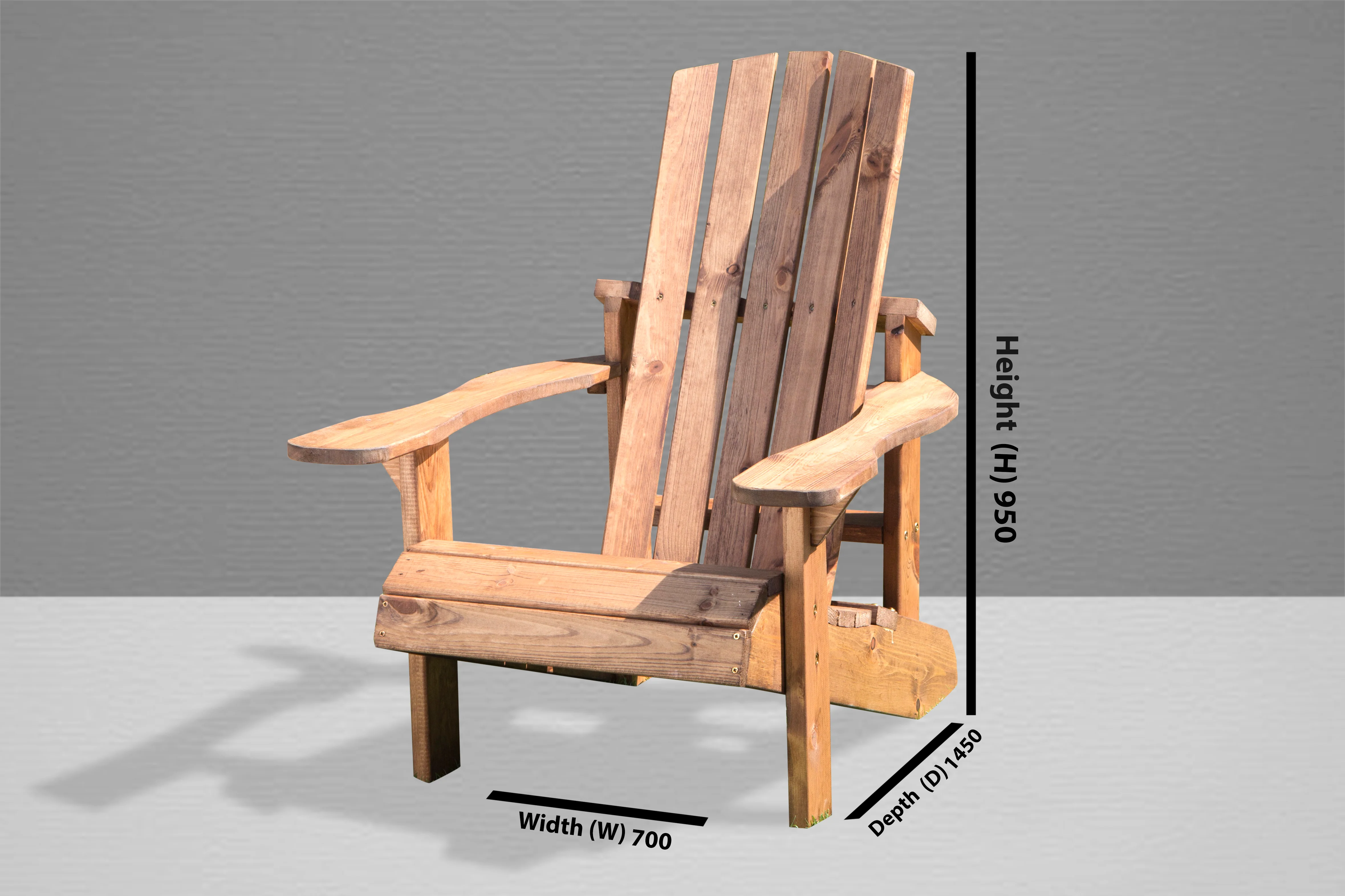 HB42 -  Adirondack Back Chair - Image 3