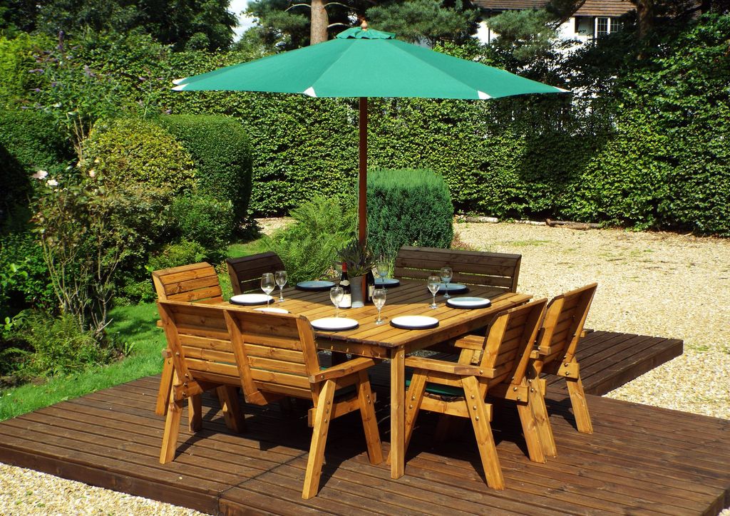 HB44 - Eight Seater Square Table Set - Image 6