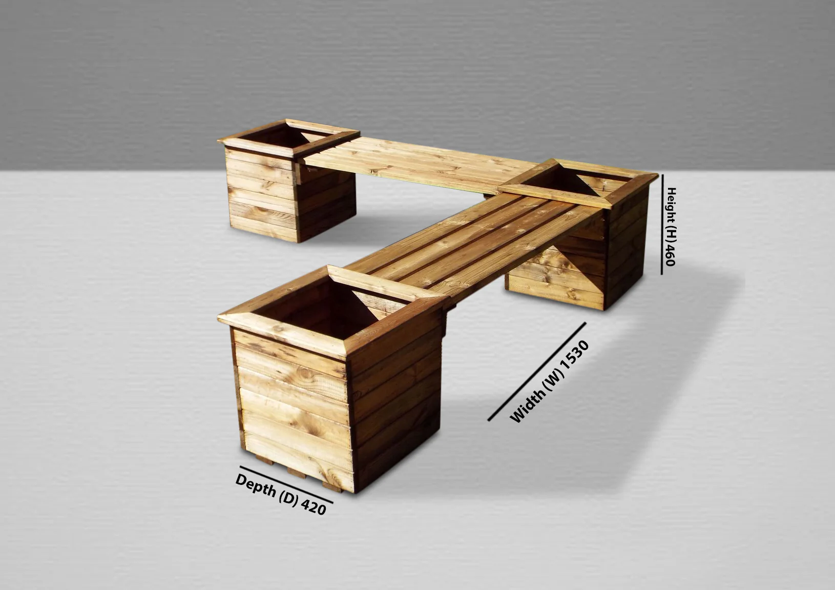 HB52 - Planter Bench Extension - Image 4
