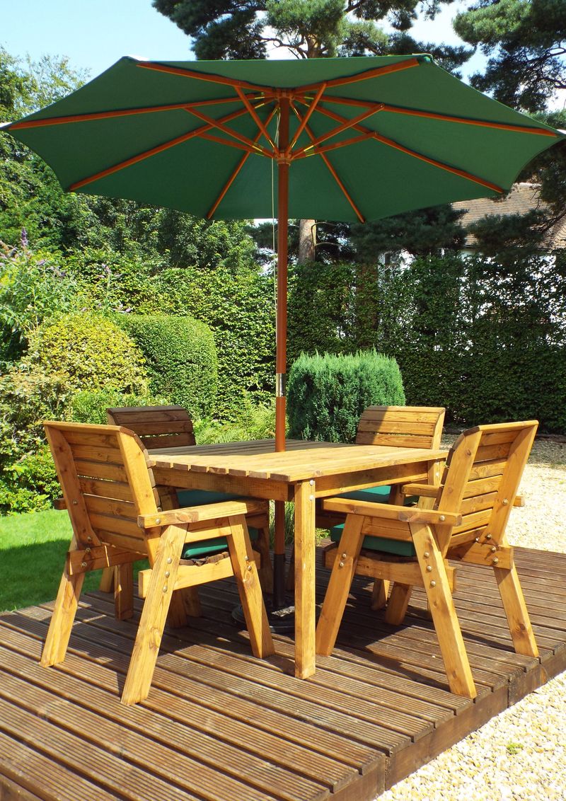 HB57 - Four Seater Square Table Set - Image 6