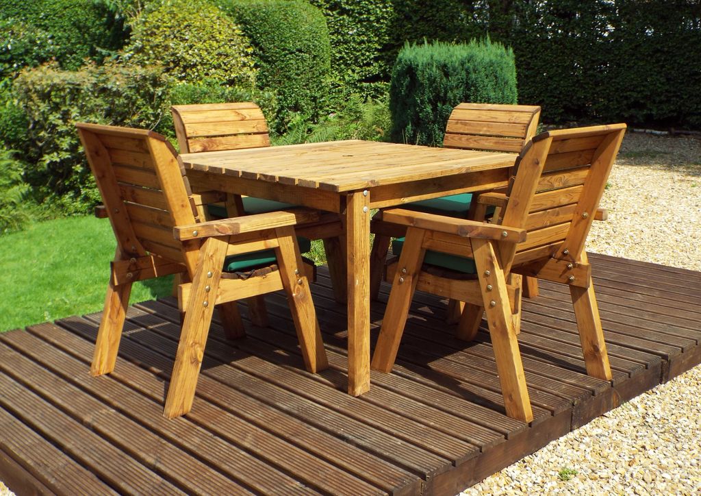 HB57 - Four Seater Square Table Set - Image 7